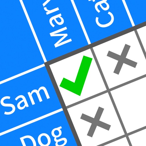 Cross Logic Puzzle Game app icon