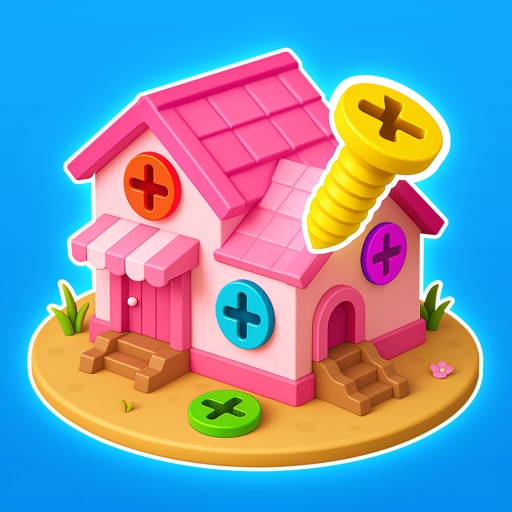 Screw Sort 3D: Pin Puzzle Game app icon