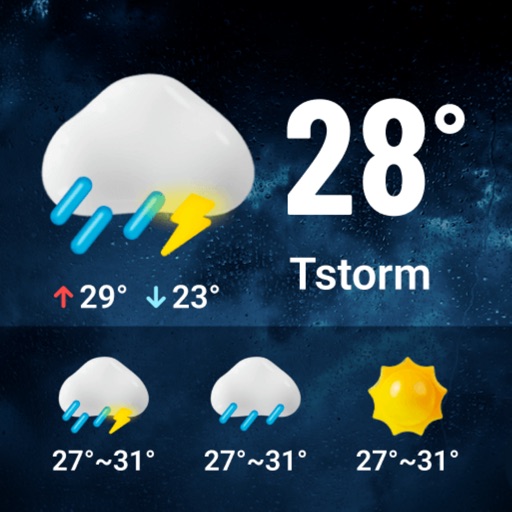 Local Weather Today: Real-Time app icon