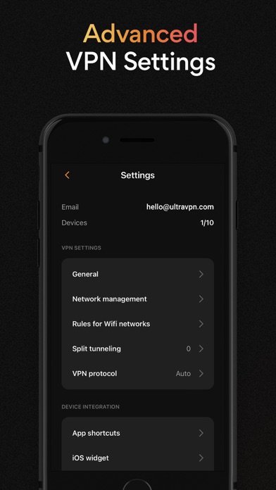 VPN Secure Proxy: UltraVPN™ screenshot 4