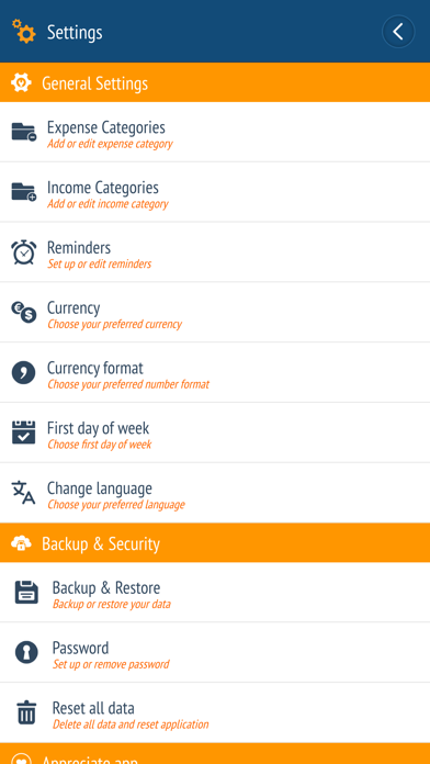 Expense manager -Money tracker screenshot 5