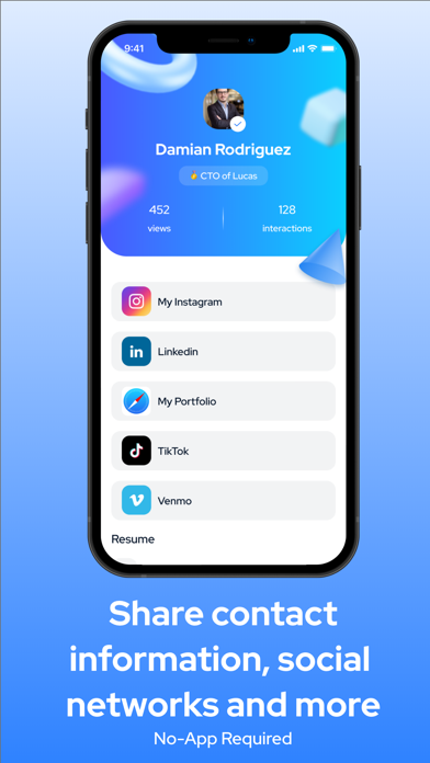 Blue Social - Networking IRL screenshot 6