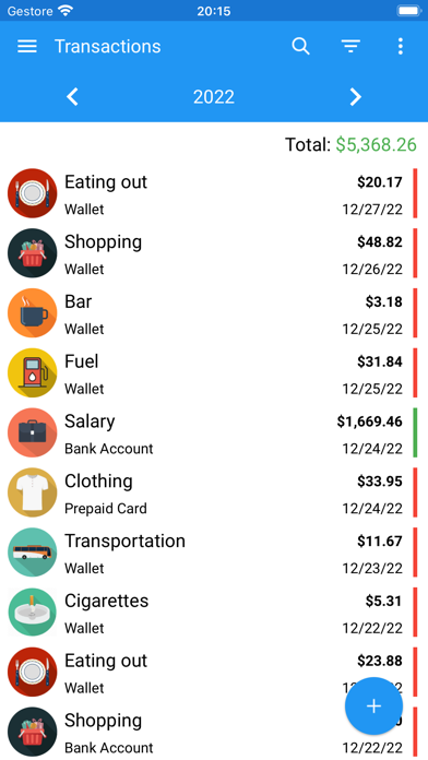 Fast Budget - Expense Manager screenshot 2