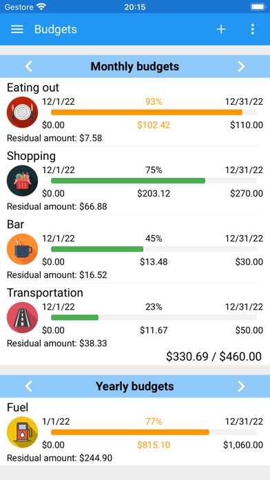 Fast Budget - Expense Manager screenshot 3