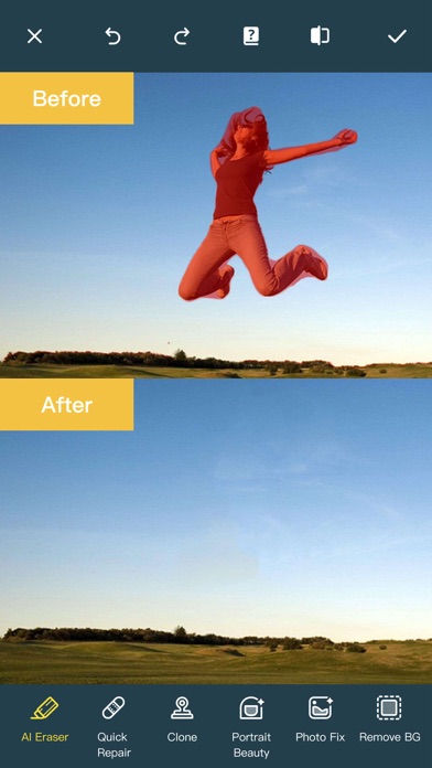 Photo Retouch-Object Removal screenshot 1