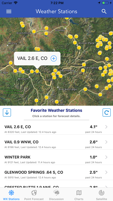 Snow Report & Forecast screenshot 1