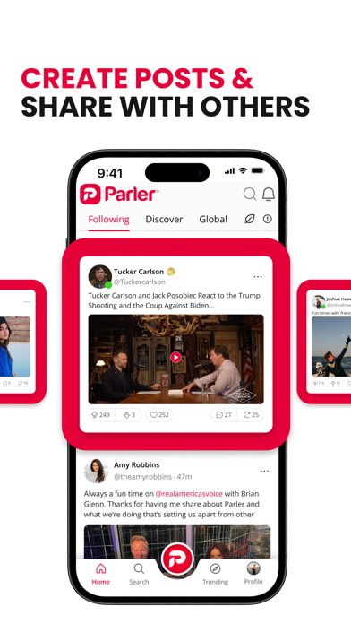 Parler screenshot 3
