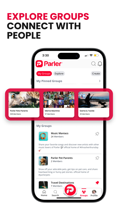 Parler screenshot 5