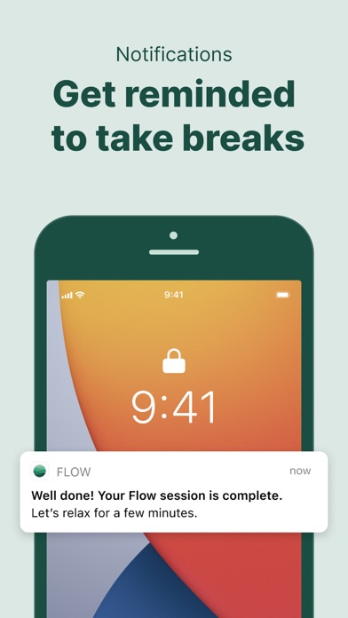 Flow: Focus & Pomodoro Timer screenshot 2