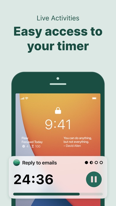 Flow: Focus & Pomodoro Timer screenshot 4