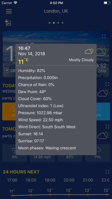 Accurate Weather forecast &map screenshot 6