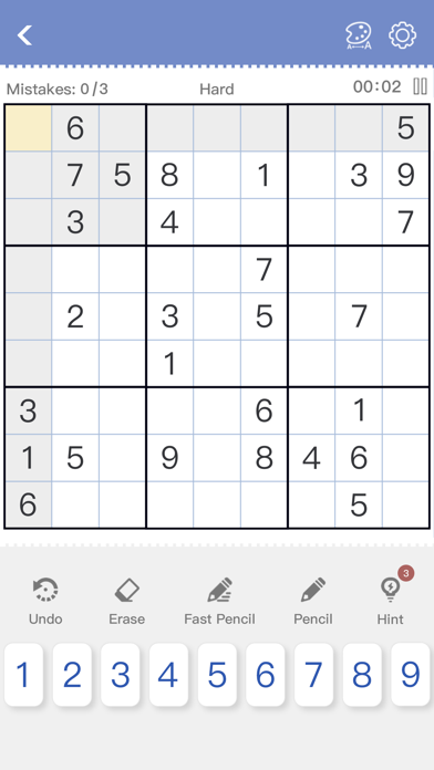 Sudoku - Brain Puzzle Games screenshot 2