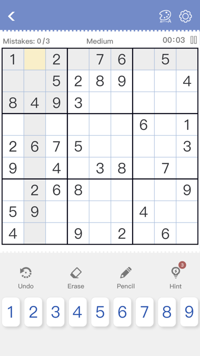 Sudoku - Brain Puzzle Games screenshot 4