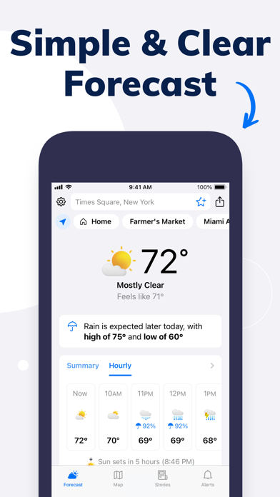 Tomorrow.io: Weather Forecast screenshot 1