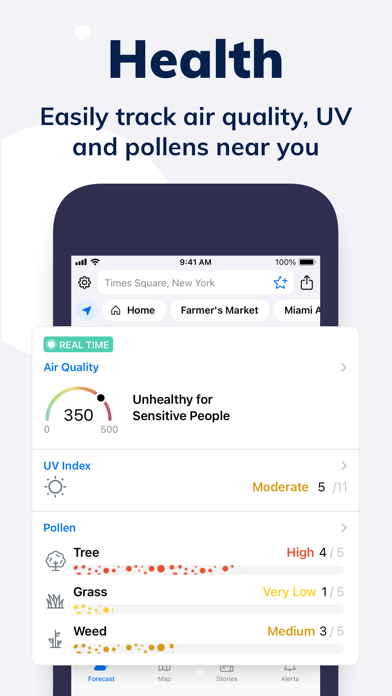 Tomorrow.io: Weather Forecast screenshot 2