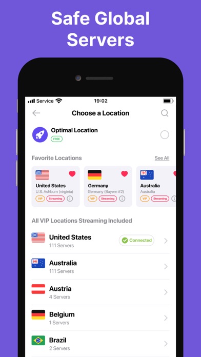 VPN Clean - Secure Fast Proxy screenshot 2