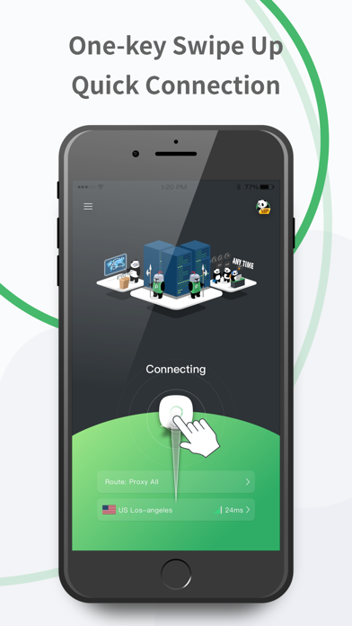 PandaVPN: Fast Secure VPN screenshot 1