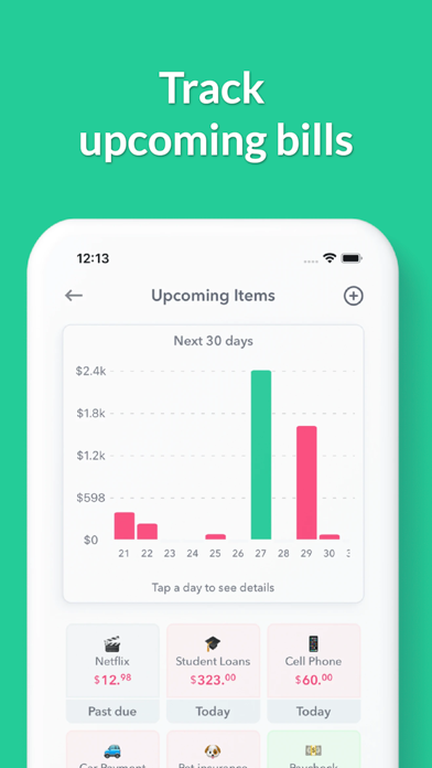 Weekly: Budget Planner & Bills screenshot 3