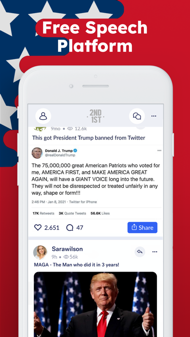 2nd1st - Truth, News & Social screenshot 1
