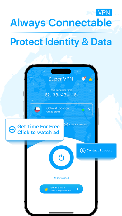 Super VPN - Secure VPN Master screenshot 2