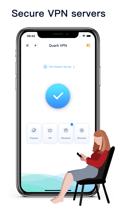 Speedy Quark VPN - VPN Proxy screenshot 3