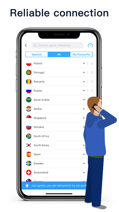 Speedy Quark VPN - VPN Proxy screenshot 4