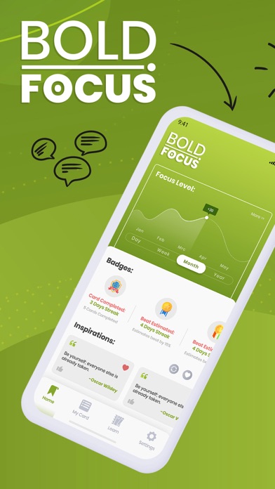 Bold Focus: Boost Productivity screenshot 1
