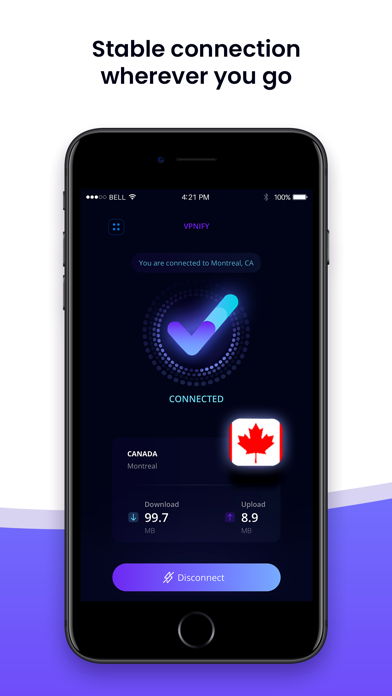 VPNIFY - Unlimited VPN screenshot 3
