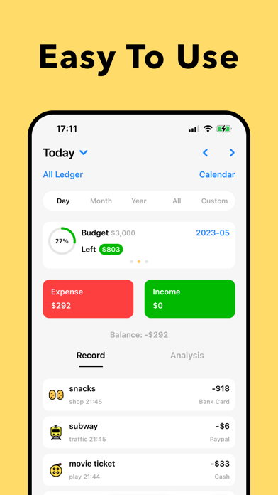 Daak - Budget & Money Tracker screenshot 1