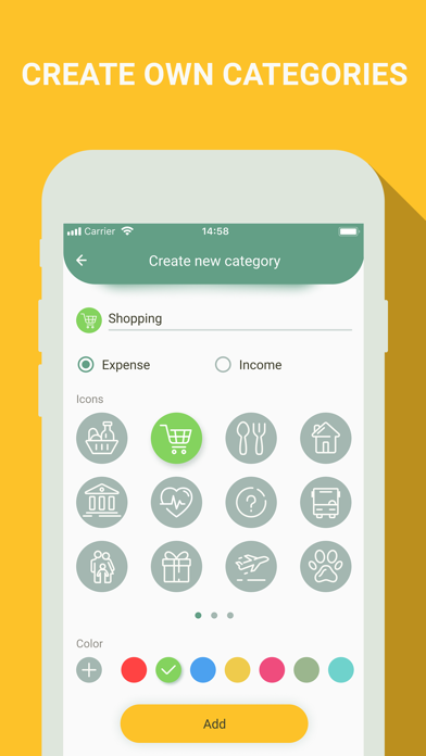 Money manager, expense tracker screenshot 2