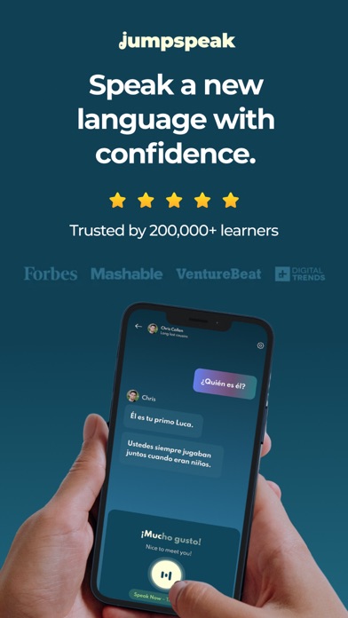 Jumpspeak | Language Learning screenshot 1