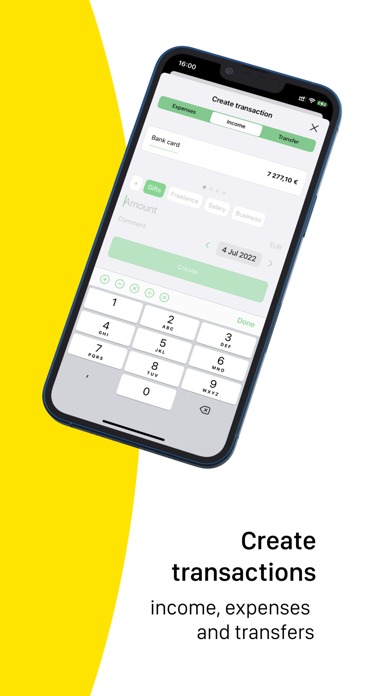 Whalefy: Manual Budget Tracker screenshot 2