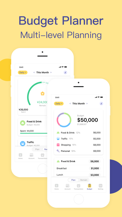 Budget app - spending tracker screenshot 3