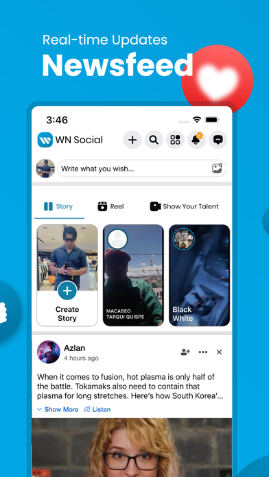 WN Social (Worldnoor) screenshot 1