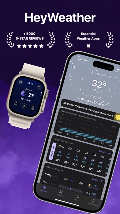 HeyWeather: Accurate Forecast screenshot 1
