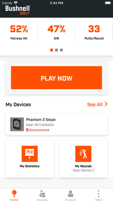 Bushnell Golf Mobile screenshot 1