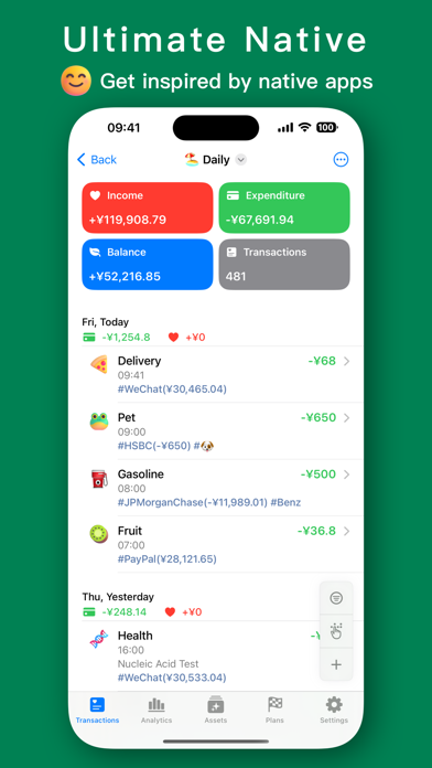 MoneyThings - Finance Tracker screenshot 1