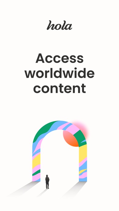 Hola VPN screenshot 1
