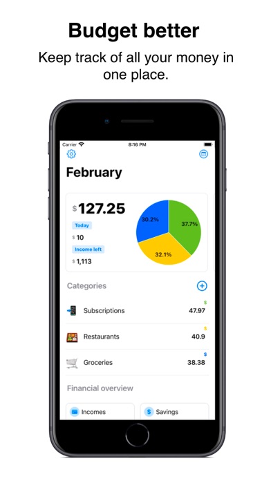 Money-Wise: Budget Tracker screenshot 1