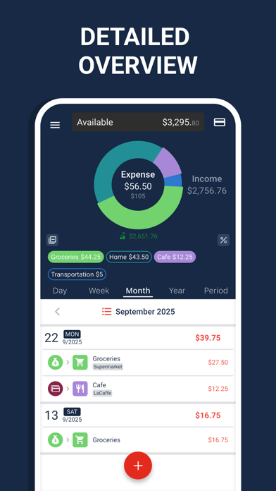 Budget: expense tracker, money screenshot 3