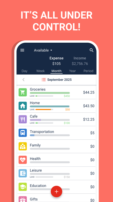 Budget: expense tracker, money screenshot 4