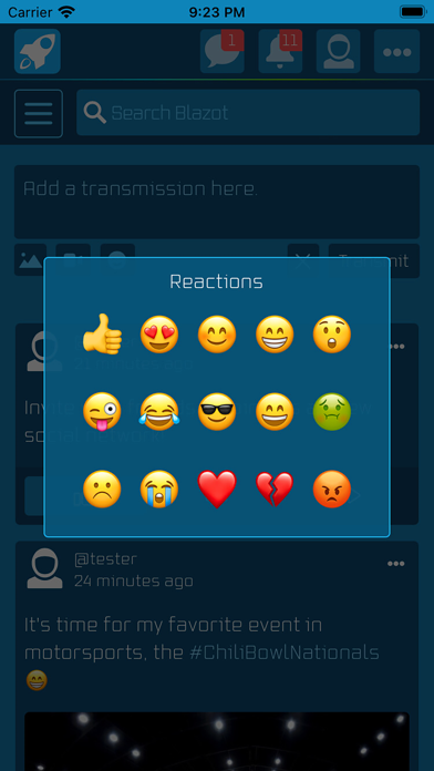 Blazot screenshot 2