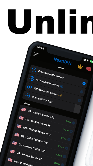 NextVPN: Fast & Secure Proxy screenshot 1