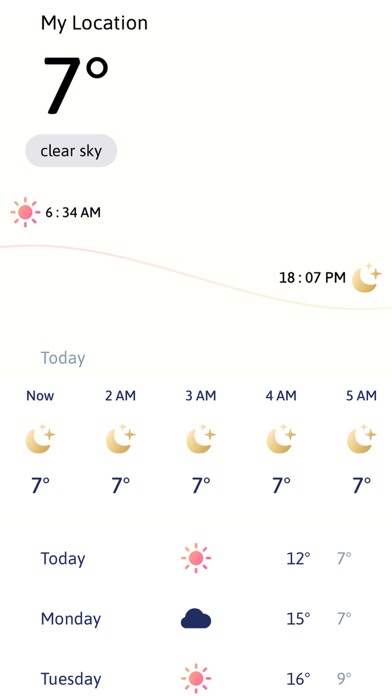 Weather Forecast: Weather screenshot 1