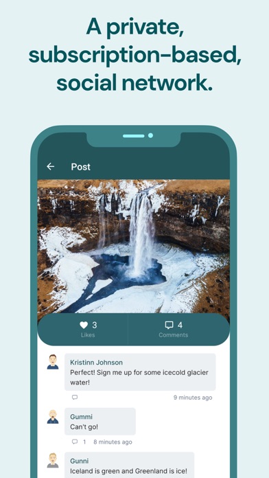 Circles: Mini Social Network screenshot 2