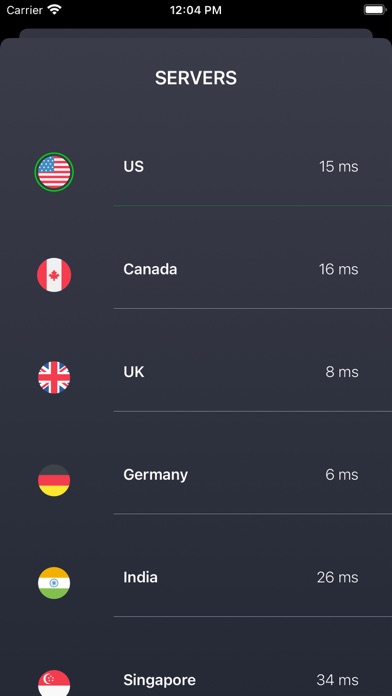 Stardust VPN - VPN for iPhone screenshot 2