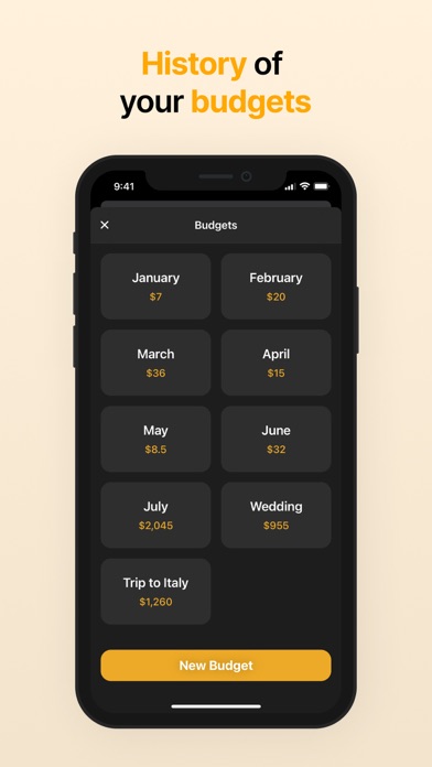 Tracky: Simple Budget Planner screenshot 4