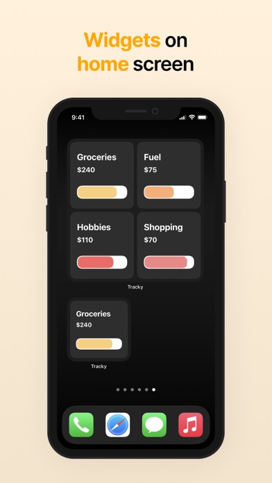 Tracky: Simple Budget Planner screenshot 5