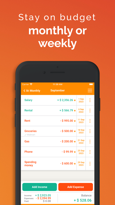 Fudget: Monthly Budget Planner screenshot 3