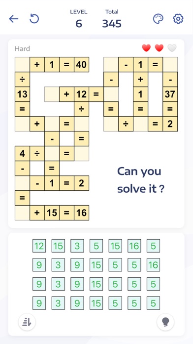 Math Puzzle Games - Crossmath® screenshot 3